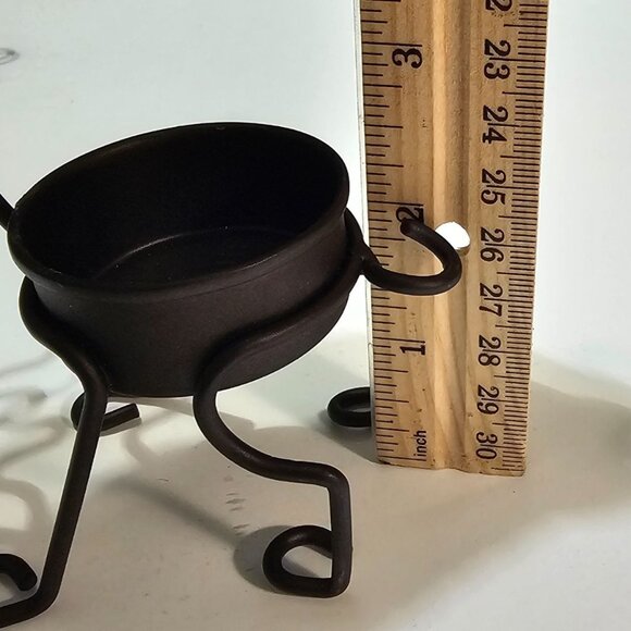 4 PartyLite Woodland Creatures Metal Reindeer / Moose Tealight Candle Holders - Picture 11 of 12